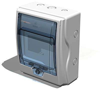 Scatola di distribuzione IP65, con terminali (6 moduli)