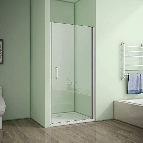 Nischentür 100x185cm Duschabtrennung Duschtür Duschwand 5mm Sicherheitsglas