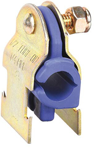 CUSH-A-NATOR HT04 Cushioned Clamp,HT,1/4 in. Tube,Steel G1815235
