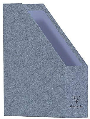Clairefontaine 83521C Stehsammler Jeans & Cocoa, 25 x 10 x 32,5cm, für DIN A4, praktisch und robust, 1 Stück, Jeans