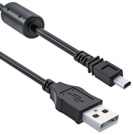Ancable UC-E6 - Cavo USB da 1,5 m, USB Mini-B universale, cavo di trasferimento dati per fotocamera digitale Nikon Coolpix L, D, P, Series