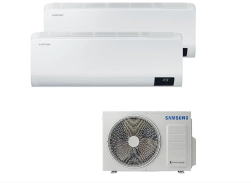 SAMSUNG LUZON CONDIZIONATORE AJ052TXJ3KG TRIAL SPLIT 9000+9000+12000 BTU R32 19DB A++