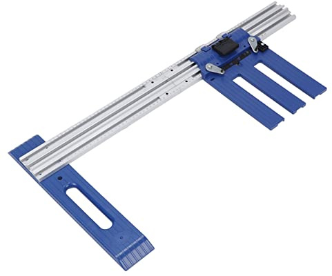 Kadimendium Führungsschiene für Holzbearbeitungsmesser , Führungsschiene für Kreissägen , Multifunktionale Kreissägen Führungsschiene aus Aluminiumlegierung für Tischler