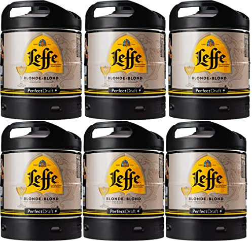 Pack 6 fûts 6 litres Perfectdraft Leffe Blonde - 30euros de consigne inclus (Leffe Blonde)