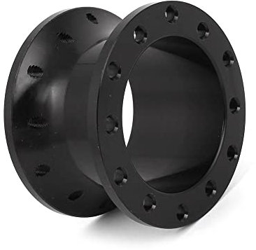 A ABSOPRO Automobile 5cm Altezza Distanziale Adattatore Mozzo Ruota Sterzo Nero