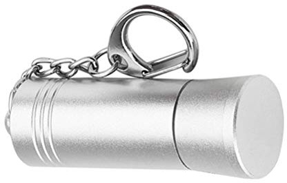 Bärbar Eas Label Separator Mini Magnetic Eas Tag-avskiljare med Praktisk Klämma för Enkel Etikettseparering (Silver)