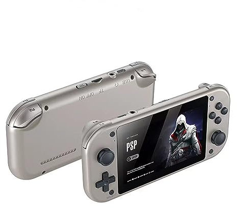 Console de jeu portable rétro M17 4.3 480 x 272 écran LCD 64gb Emuelec lecteur de jeux vidéo (20000 + jeux)