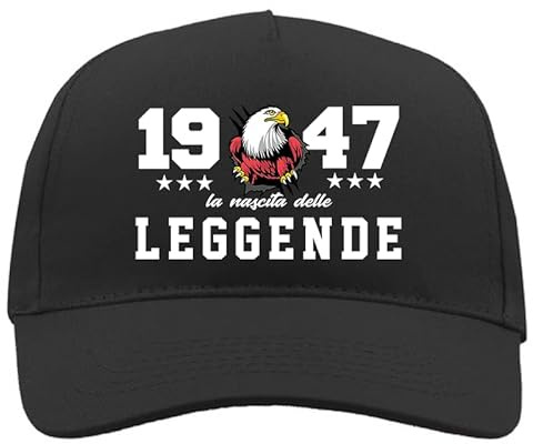 TeeDesign Casquette Années Cadeau Anniversaire Naissance des Légendes Gadget Année Jolie Idée Cadeau Anniversaire pour Lui ou pour elle, Taille Unique