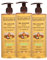 EVOLUDERM – Gel Douche Soyeux Huile Précieuse - 500 ml - 96% d’Origine Naturelle - Végan - Fabrication Française - Lot de 3 x 500 ml