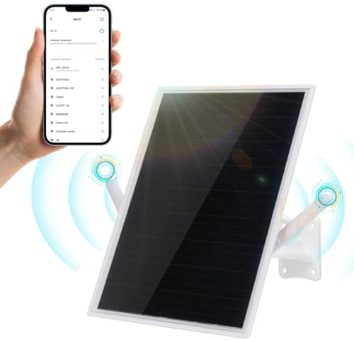 WILDGAMEPLUS All'aperto 15W 25000mAh 4G LTE router solare wifi con sim, Hotspot WiFi6 mobile 4G all'aperto 195Mbps 2.4GHz Modem per tutte le telecamere di rete Telefono laptop tablet PC TV