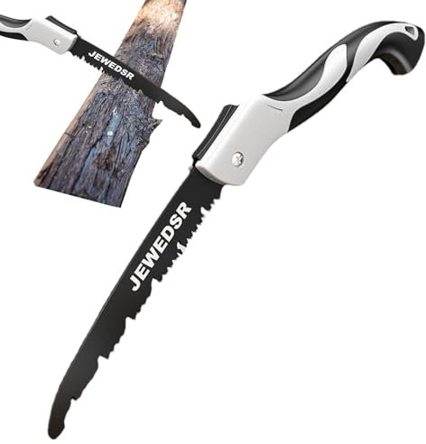 Klappsäge Bushcraft,Klapphandsäge - Hochleistungs-Astsäge,Klappbare Säge mit Sicherheitsverriegelung, Survival-Säge-Handwerkzeuge für Camping und Garten, tragbare Handsäge für den