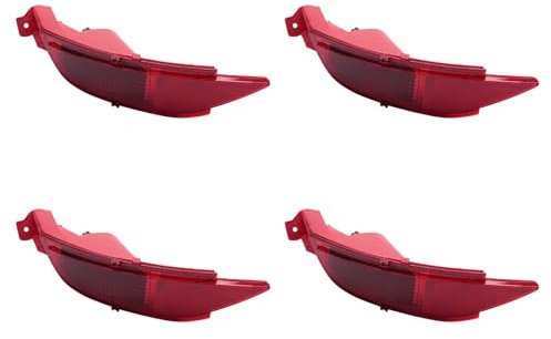 Hurromy 4X Luce Posteriore Sinistra Paraurti Auto Luce Nebbia Freno per Fiesta Mk7 2008-2012