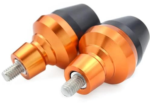 Moto Schieberegler 6mm Motorrad Kotflügel Vorne Sturzpad Schraube Bolzen Gabel Schutz Für YZF R1 R6 FZ1 FZ6 Für Fazer FJR XJR XJ6(Orange)