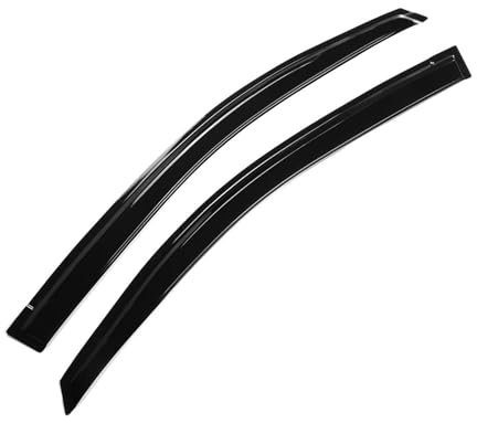 DATOUJLS Auto-Windabweiser für Fenster Sonnen Und Regenschutz Fensterblende Wetterschutz Seitenfensterabweiser Für VW Für Caddy 2005–2021