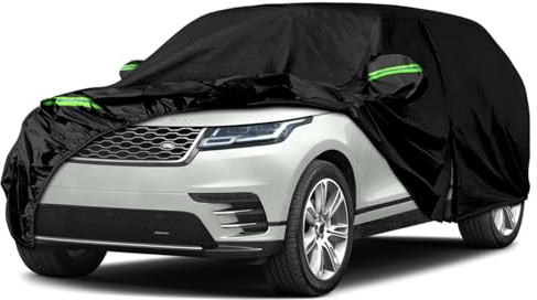 Copertura per auto impermeabile adatta per Land Rover Range Rover Velar 2017-2024, copertura completa per auto, copertura per auto, copertura esterna inverno estate per sole, neve, pioggia, polvere