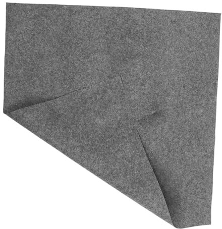 DOITOOL Fireproof Felt Cloth Grey Blanket Thick Welding Mat Fire Resistant Mat for Soldering for Fire Pit