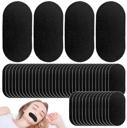 Mouth tape (50 stück) - Nasenpflaster - Mundpflaster schlafen - Innovatives mouth tape for sleeping mit perfekter klebleistung - Schnarchpflaster, mund tape schlaf, Nose strips, mundtapes zum schlafen