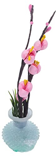 Cabilock Decorativo de Sushi con Flor de Ciruelo Artificial Adorno de Sashimi para Decoración de Platos Fríos Eventos y Restaurantes