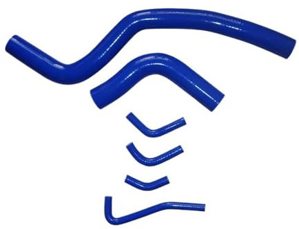 Manguito Intercoler Manguera De Agua Refrigerante Para Radiador De Plástico Para Lancer 1.8T Para GSR 4G93 DOHC 4G93T CD5A(Blue)