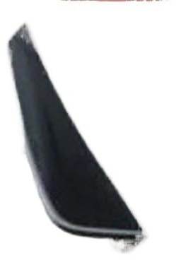 Spoiler Pare-Choc Avant pour Benz pour CLA C117 X117 CLA200 220 250 CLA45 pour AMG 2015-2018 4 Pièces Voiture Avant Pare-Chocs Côté Becquet Séparateur Lame d'air Réglage(2piece1)