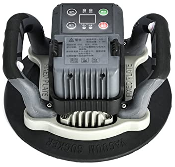 Levigatrice per pareti, Strumento vibratore a vibrazione elettronico a ventosa ad altissima potenza for la posa di piastrelle for pareti e pavimento che assorbe gli urti a doppio scopo(Set1)