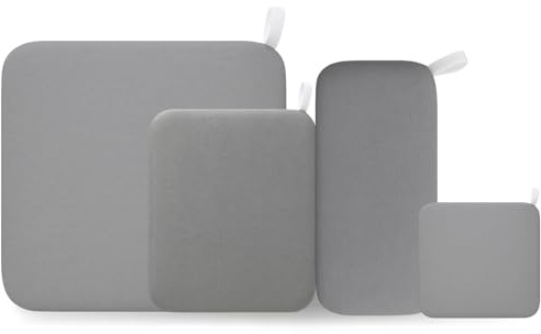 Creatorally Hitzepress Schutzmatte, Hitzepressmatte für Easy Press, Hitzebeständige Schutzunterlage für HTV Bügelfolien für Craft Vinyl Bügeltransfer (4 Größen)
