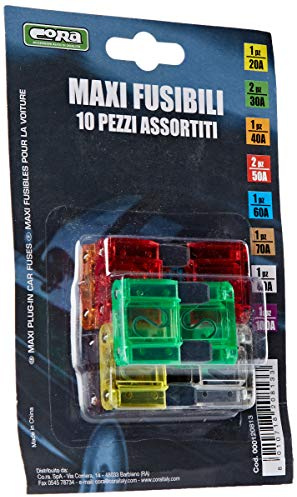 CORA 000120813 Maxi fusibles 10 unidades