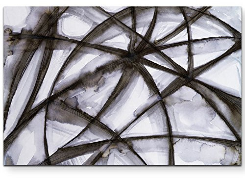 Paul Sinus Art Leinwandbilder | Bilder Leinwand 120x80cm Abstrakte Malerei – Duplikat