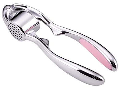 Gofeibao Garlic Crushers Garlic Mincer Garlic Kitchen Utensils Kitchen Gadgets And Tools Garlic Peeler Stainless Steel Garlic Press Pink,One Size