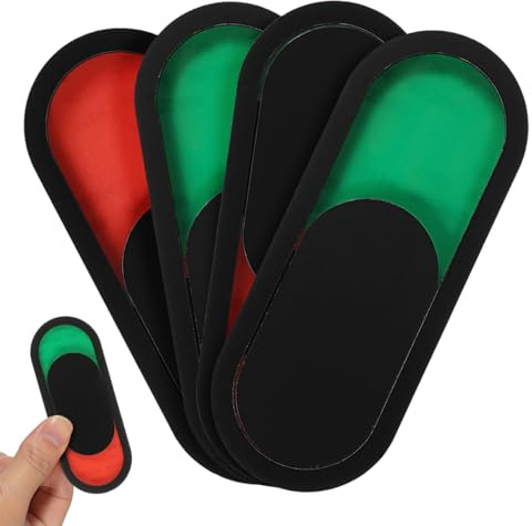 STOBOK Lot De 4 Plaques Libre Occupé Pour Porte Coulissante Indicateur De Confidentialité Pour Bureau Et Salle De Réunion Adhésif Puissant Installation Facile 3.94X1.57 Pouces