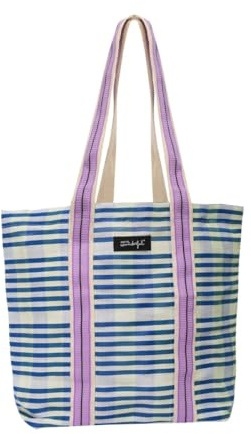 Mr. Wonderful - Bolsa estampada rayas - Bolsa de Playa para Mujer - Gran Capacidad y Diseño - Para Viajes y Vacaciones