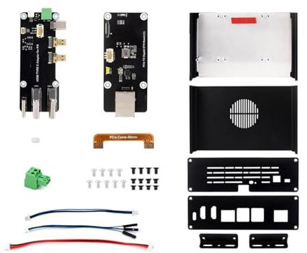 SLXLYH Cassa del metallo con il bordo di espansione integrato di PCIE facoltativo per la gestione facile del cavo del bordo di sviluppo