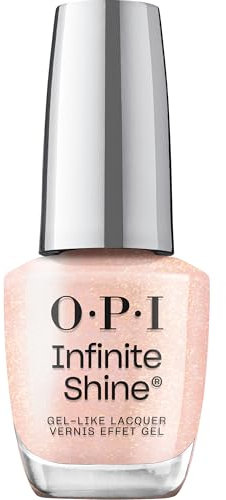 OPI Infinite Shine Nail Polish OPI'm Dreaming Collection - Slay Awhile – Glitzer Nagellack Rosa - Gel Nagellack ohne UV Lampe (15ml)