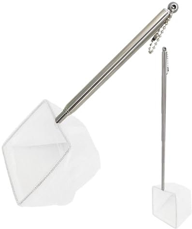 Retino Da Pesca - Attrezzatura Da Pesca Easy Catch, Manico Telescopico Multiuso | Multipurpose Guadino Da Pesca Galleggiante 3D In Acciaio Inox Per Laghetto, Fiume, Acqua Salata E Acqua Dolce