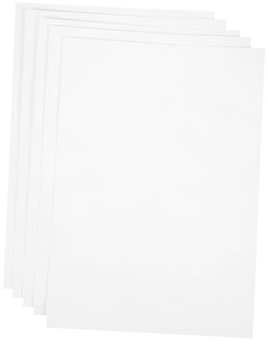 Hemobllo Carta Lubrificante per Trituratore 5 Pezzi Fogli Olio Lubrificante Ingranaggi Antistatico Manutenzione Facile per Distruggidocumenti Ufficio