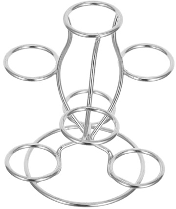 BESPORTBLE Crystal Ball Stand Metal Sphere Frame Display Pedestal Orb Holder Stand for Desktop Crystal Sphere for Multiple Spheres Decorative Base for Home Office Study