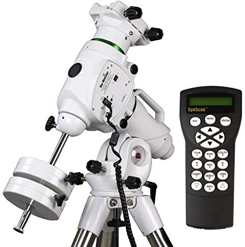 Sky-Watcher EQ6-R – Fully Computerized GoTo German Equatorial Telescope Mount – Belt-driven, Motorized, Computerized Hand Controller with 42,900+ Celestial Object Database