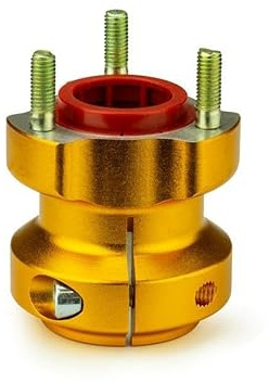 Kart Radstern hinten - geeignet für 40 mm Achse - Länge: 62/95/115 mm - gold (62mm)