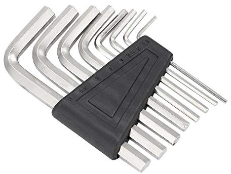 Guitar Allen Wrench, RiToEasysports 8 PCS Guitar Allen Key Wrench Set 1.5/2/2.5/3/4/5/5.5/6mm for Locking Hexagonal Screws Performance Accessory Musical Instrument Accessories