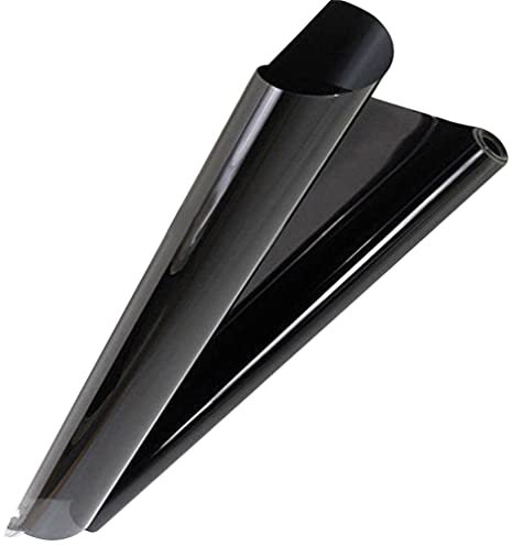 Auto-Scheibentönungsfolie, UV-Schutz Auto Selbstklebend Fensterfolie 50x300cm Getönte selbstklebende Sonnenschutzfolie für Autoscheiben Lichtdurchlässigkeit: 5% / 15% / 5% / 25% / 35%