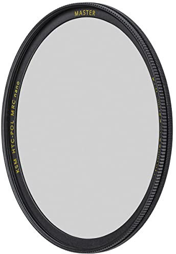 B+W Zirkularer Polarisationsfilter Käsemann High Transmission MRC Nano Master 49mm (16x vergütet, Slim, Premium) 1101626 Schwarz