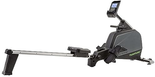 Tunturi Star Fit R100 Home Rowing Machine - Rowing Machine with Ergometer - Rowing Machine - Foldable - 24 Resistance Levels - 20 Training Programs - Rotating Mass of 6 kg