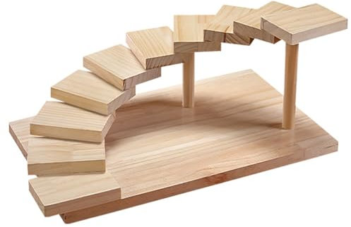 10 Escalones Escaleras Madera Plato Sushi Bandeja De Servir Japonés Bandeja De Carne Creativo Giratorio Tabla Sashimi Plato Para Servir Para Casa Restaurante (Rectángulo)