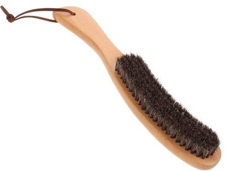 Happyyami Rosshaarbürste Holzgriff Fusselbürste Für Kleidung Möbel Tierhaarentferner Schonend Für Anzüge Mäntel Autositze