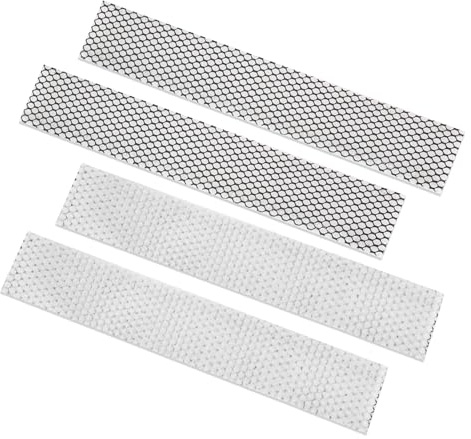 4 x 99A0391 Mini Split Luftfilter (25,4 x 4,42 cm) kompatibel mit Daikin Mini Split Einheit rahmenlos 254 mm x 44,2 mm