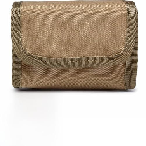 AQzxdc Custodia Molle for ricarica cartucce for fucile da 10 colpi, for calibro 12/20G, custodia Molle for caricatori, accessori da caccia(Brown)