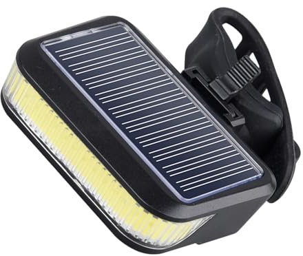 Fanale posteriore per bicicletta, con ricarica solare, set di luci per bici a ricarica diretta, tipo C, luci anteriori e posteriori, per adulti, bambini, uomini, donne, bici da strada, mountain bike