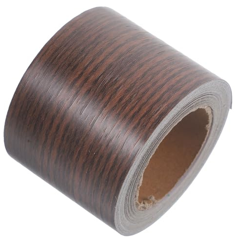Moulure Murale Adhésive Pvc Marron, Flexible, Découpable pour Meubles | Style Simple Rustique, Décoration Intérieure Diy, Pose Auto-adhésive, Finition Discrète, Usage Maison