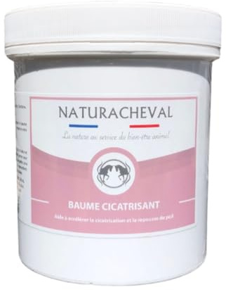 NATURACHEVAL – Soin peau cheval – Baume réparateur & spray – Zones sensibles – Formule naturelle – Entretien quotidien (Baume – 250g)