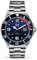 Ice-Watch - ICE steel Marine silver - Blaue Herrenuhr mit Metallarmband - 017324 (Extra large)